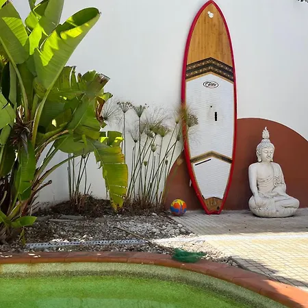 Ocean, Surf, Golf Private With Pool Near Lagoon Casa de Férias